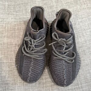 Adidas YEEZY Men's Charcoal Gray Sneakers